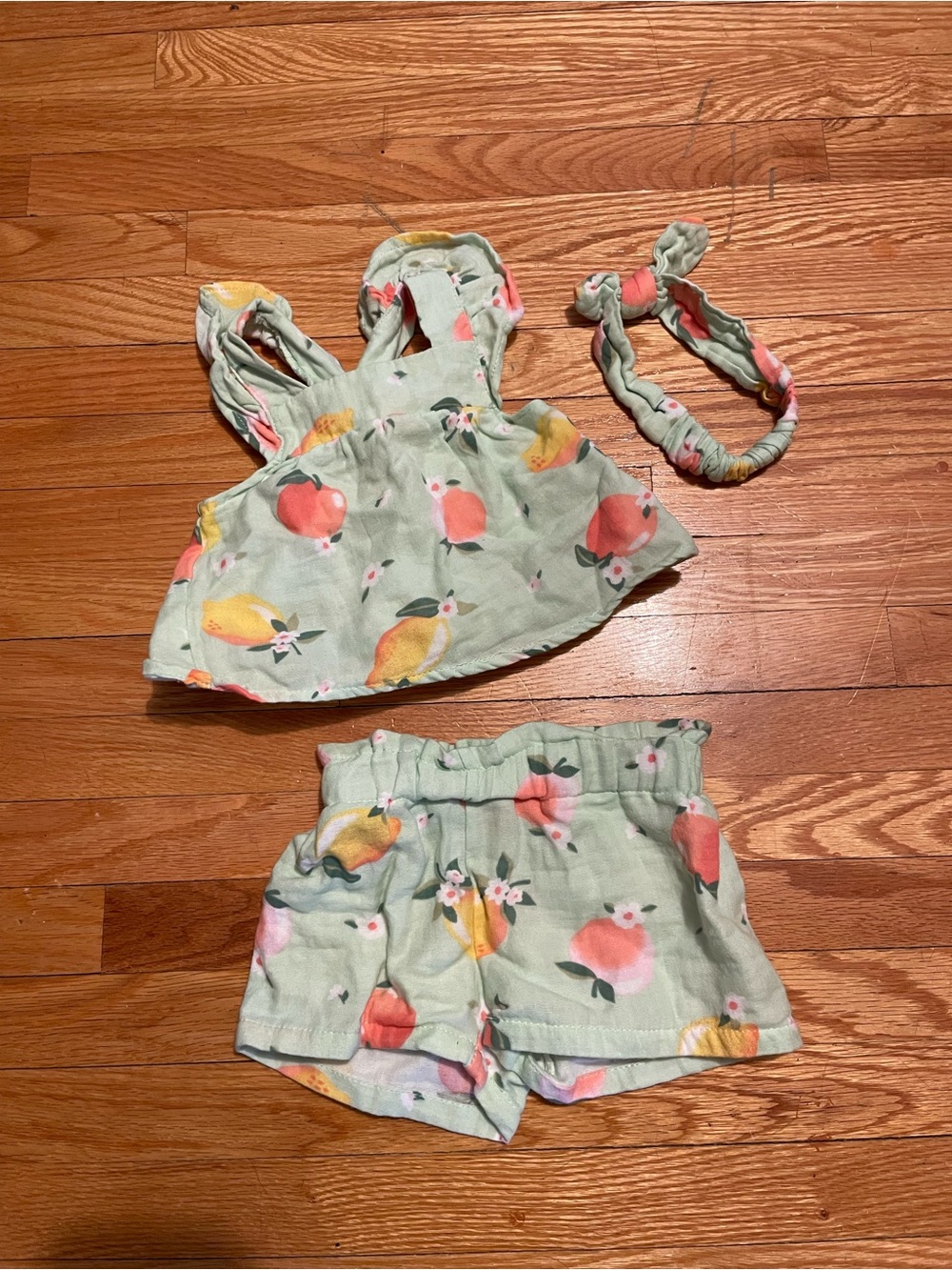 Baby 3-Piece Set (tank, shorts & headband)